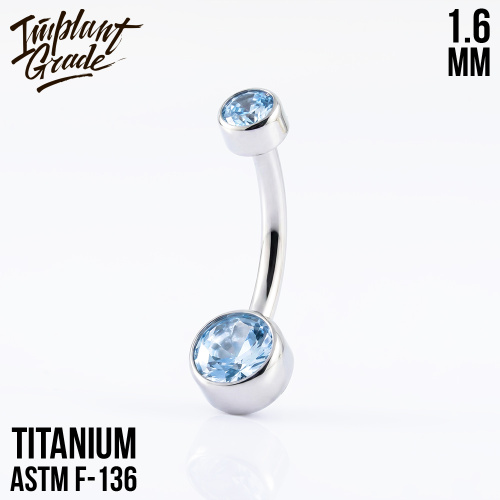 Банан Mia Mini Spinel 1.6 мм (14 G)